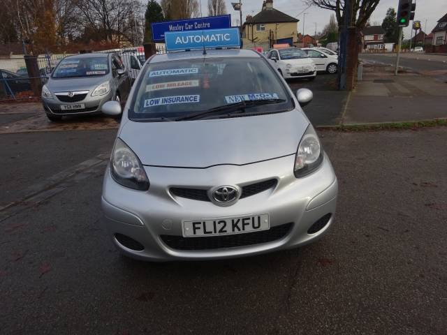 2012 Toyota Aygo 1.0 VVT-i Ice Automatic 5dr ** LOW RATE FINANCE AVAILABLE ** SERVICE HISTORY **